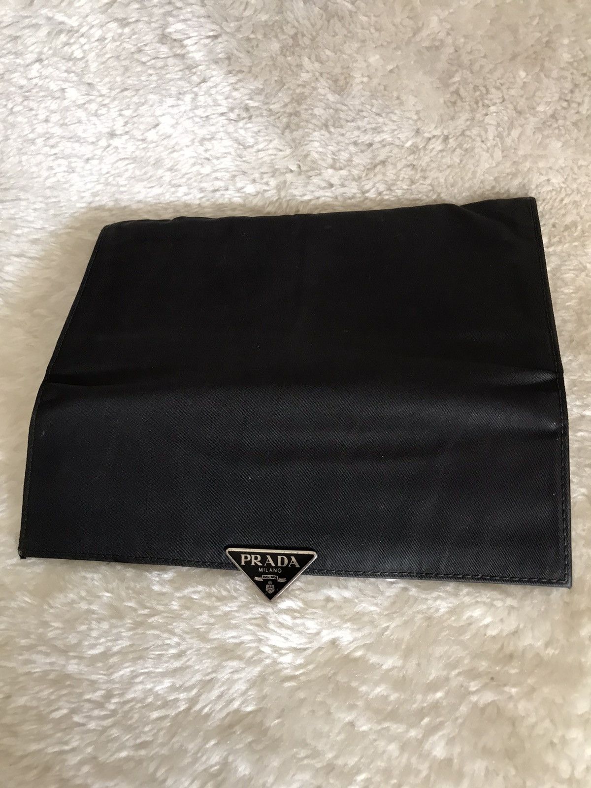 Prada × Vintage PRADA Wallet Black Nylon Leather Size ONE SIZE - 10 Thumbnail
