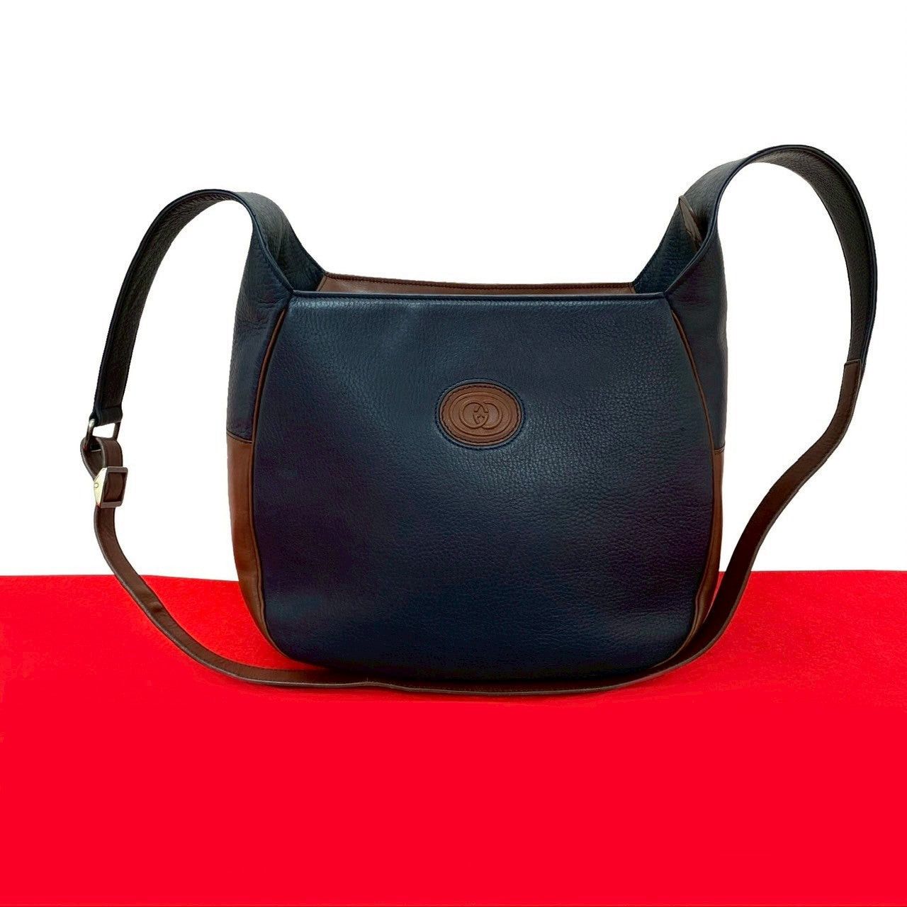 Gucci Gucci Shoulder Bag Blue Leather Size ONE SIZE - 1 Thumbnail