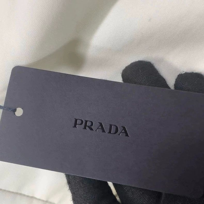 Prada Prada Solid color zipper straight casual pants 2503-Nextarr Size US 38 / EU 54 - 4 Thumbnail
