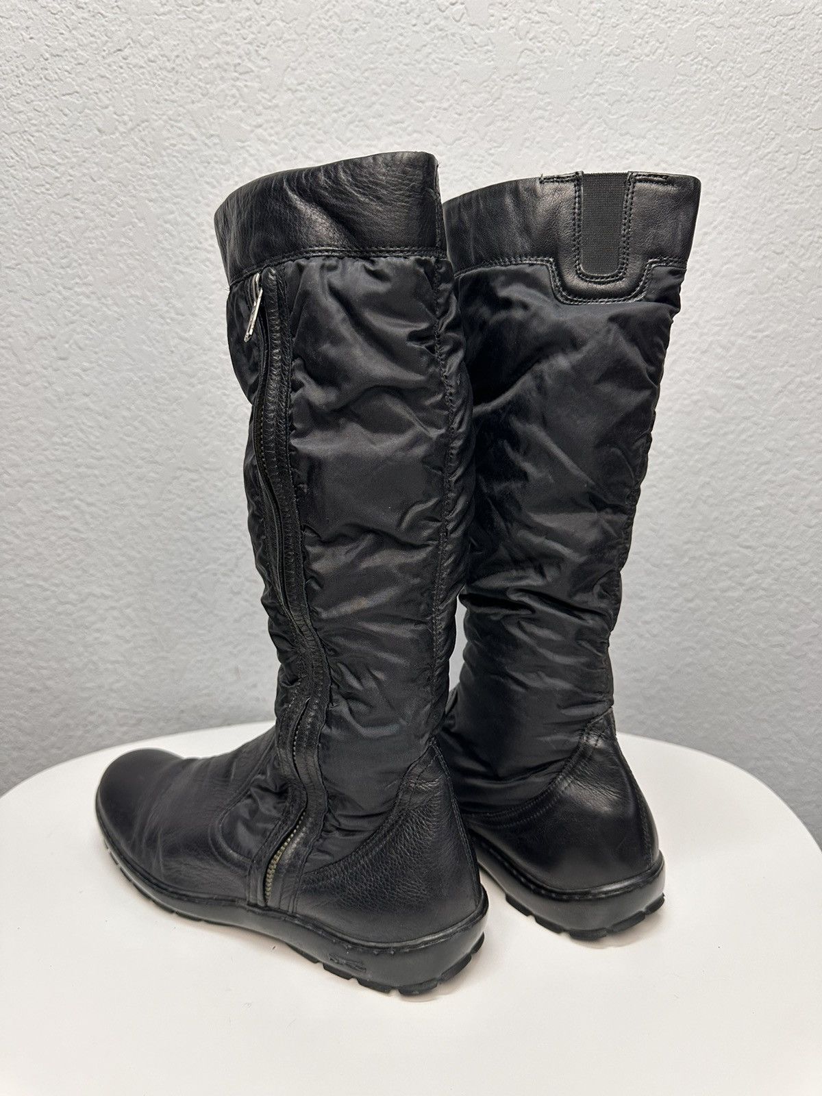 A.S.98 Wow😻 Air Step Hight Leather Boots AS 98 RICK OWENS STYLE GOA Size US 7 / EU 40 - 5 Thumbnail