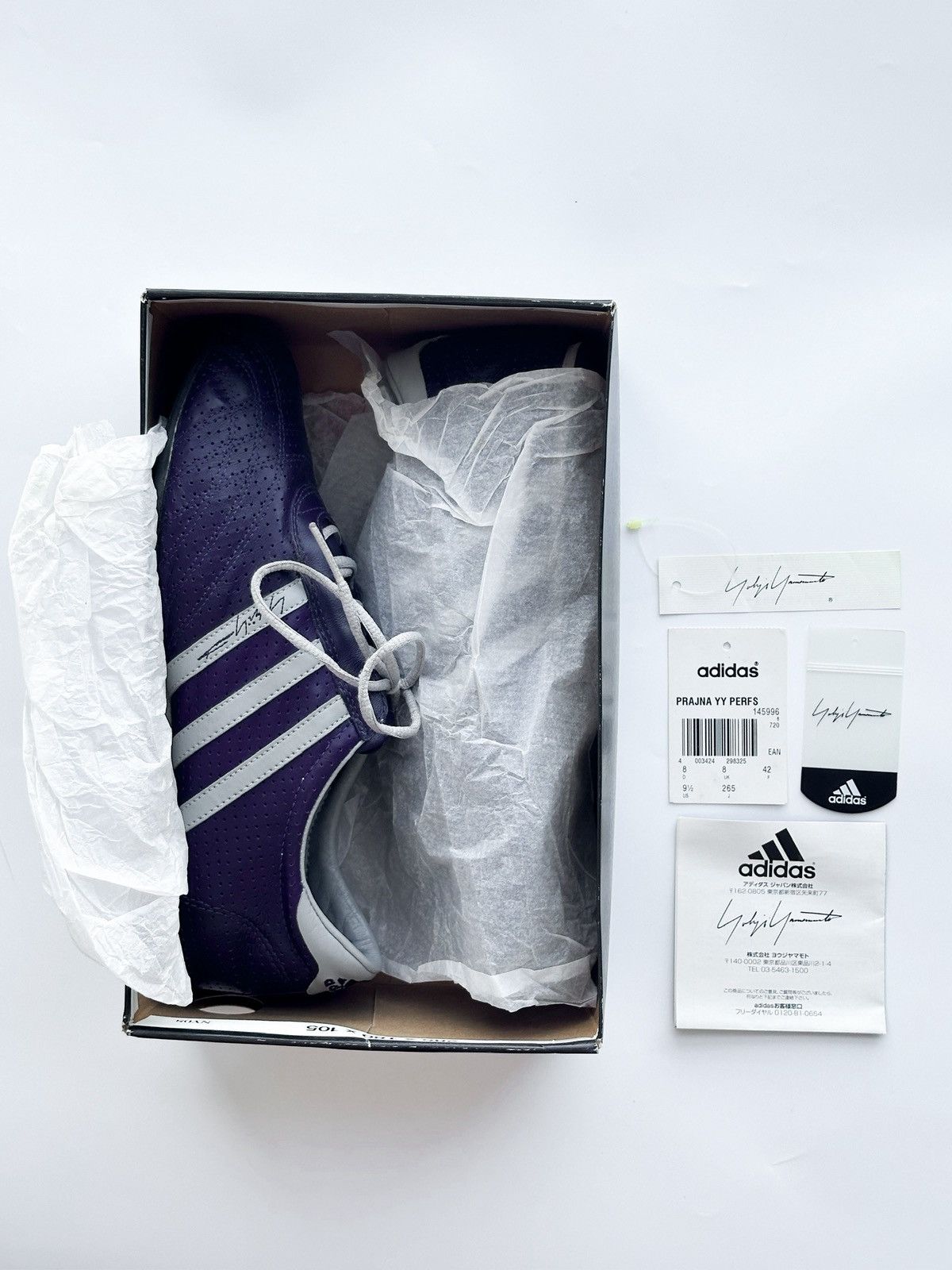 Yohji Yamamoto Yohji Yamamoto Adidas - Prajna Sneakers SS2002 Size US 9.5 / IT 39.5 - 9 Thumbnail