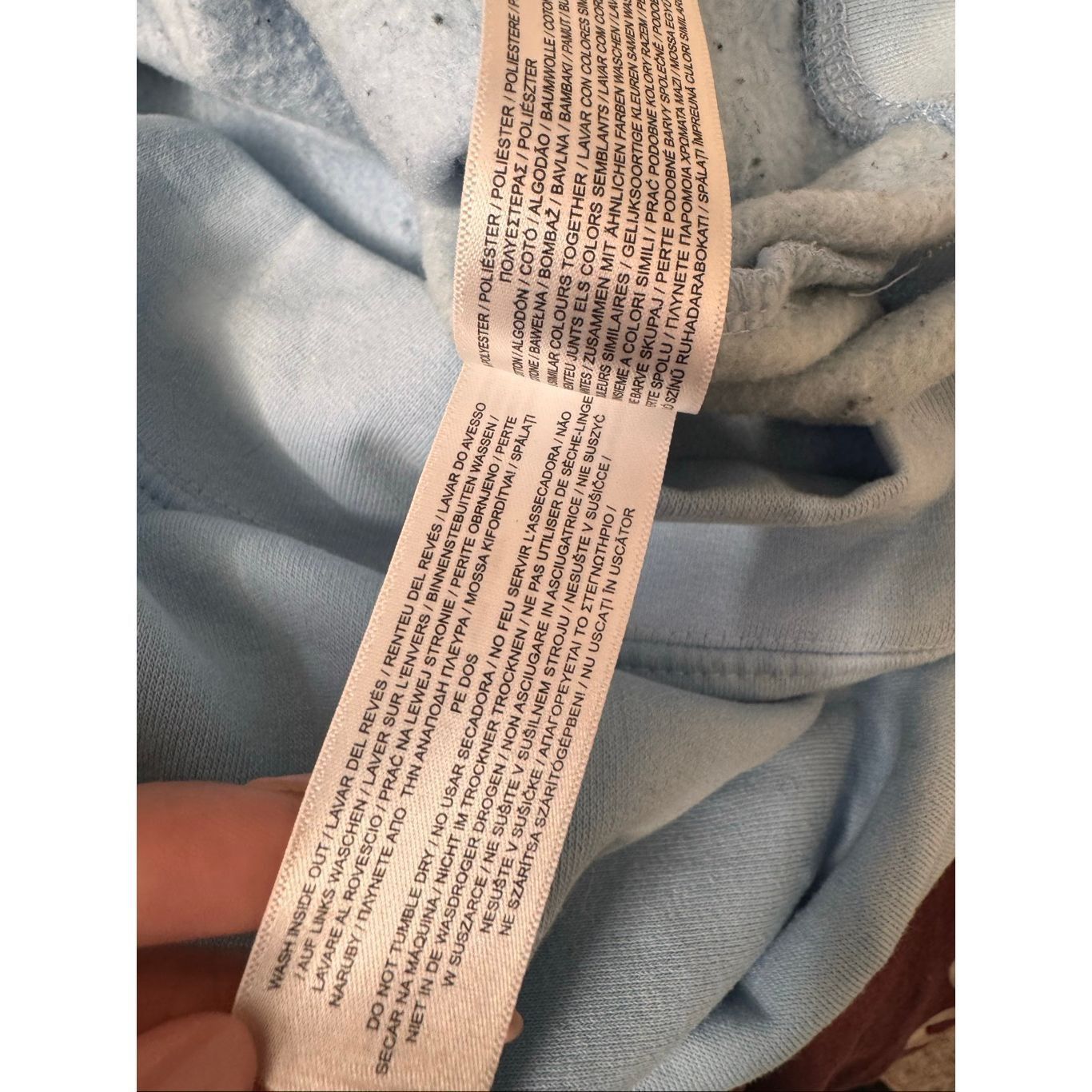 Other Primark Cares Blue Crewneck Sweatshirt XL | Cozy Fleece Line Size US XL / EU 56 / 4 - 6 Thumbnail