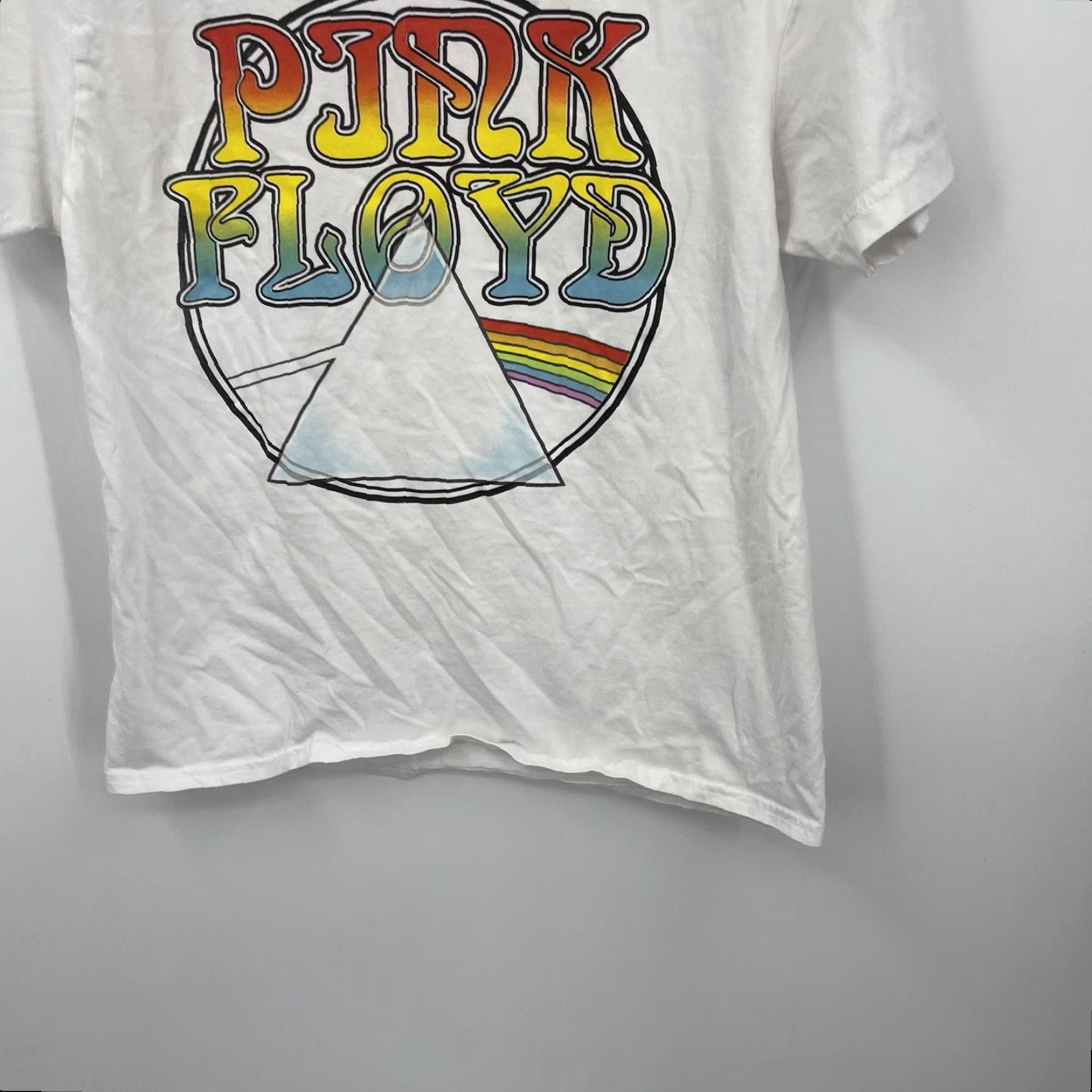 Vintage Pink Floyd Shirt Goodie Two Sleeves Graphic Tee Prism White Adult Medium Womens Size M / US 6-8 / IT 42-44 - 5 Thumbnail