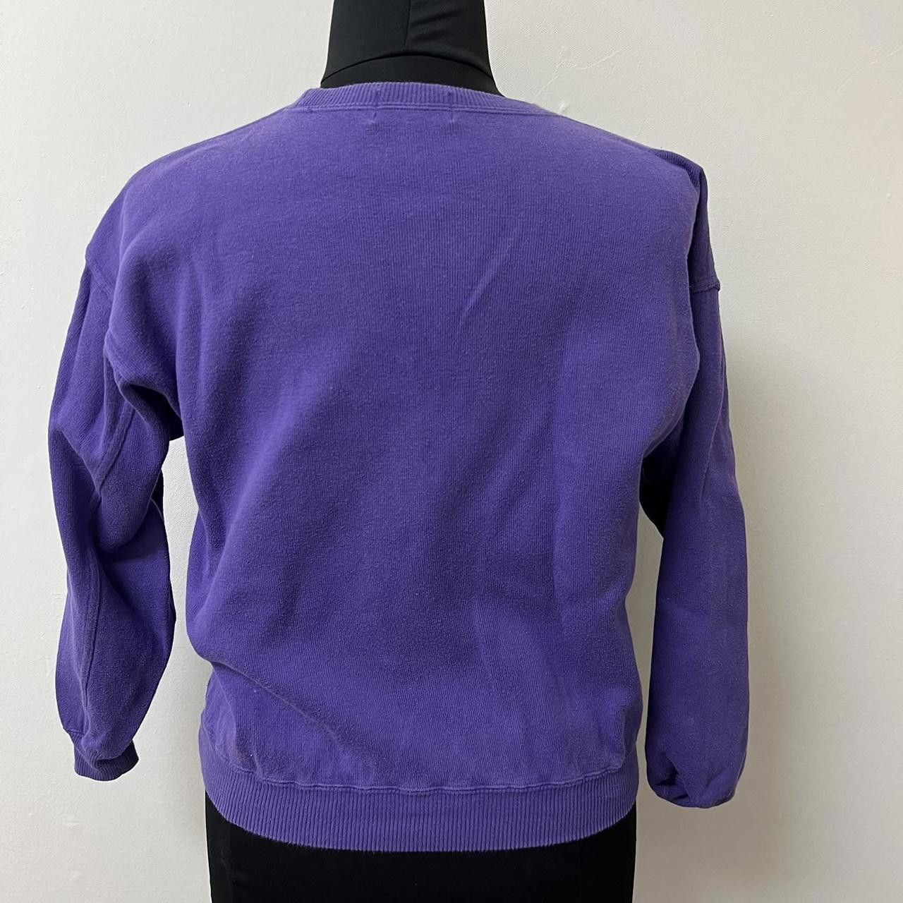 Kenzo Kenzo Vintage Purple Sweatshirt Size S / US 4 / IT 40 - 3 Thumbnail