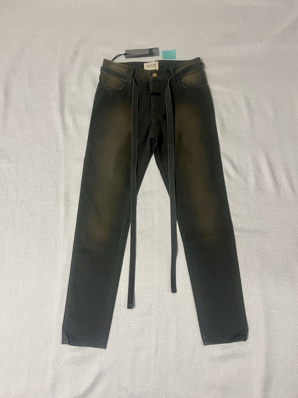 Fear of God Fear of God Six Collection Slim Fit Denim Jeans Size US 28 / EU 44 - 1 Thumbnail