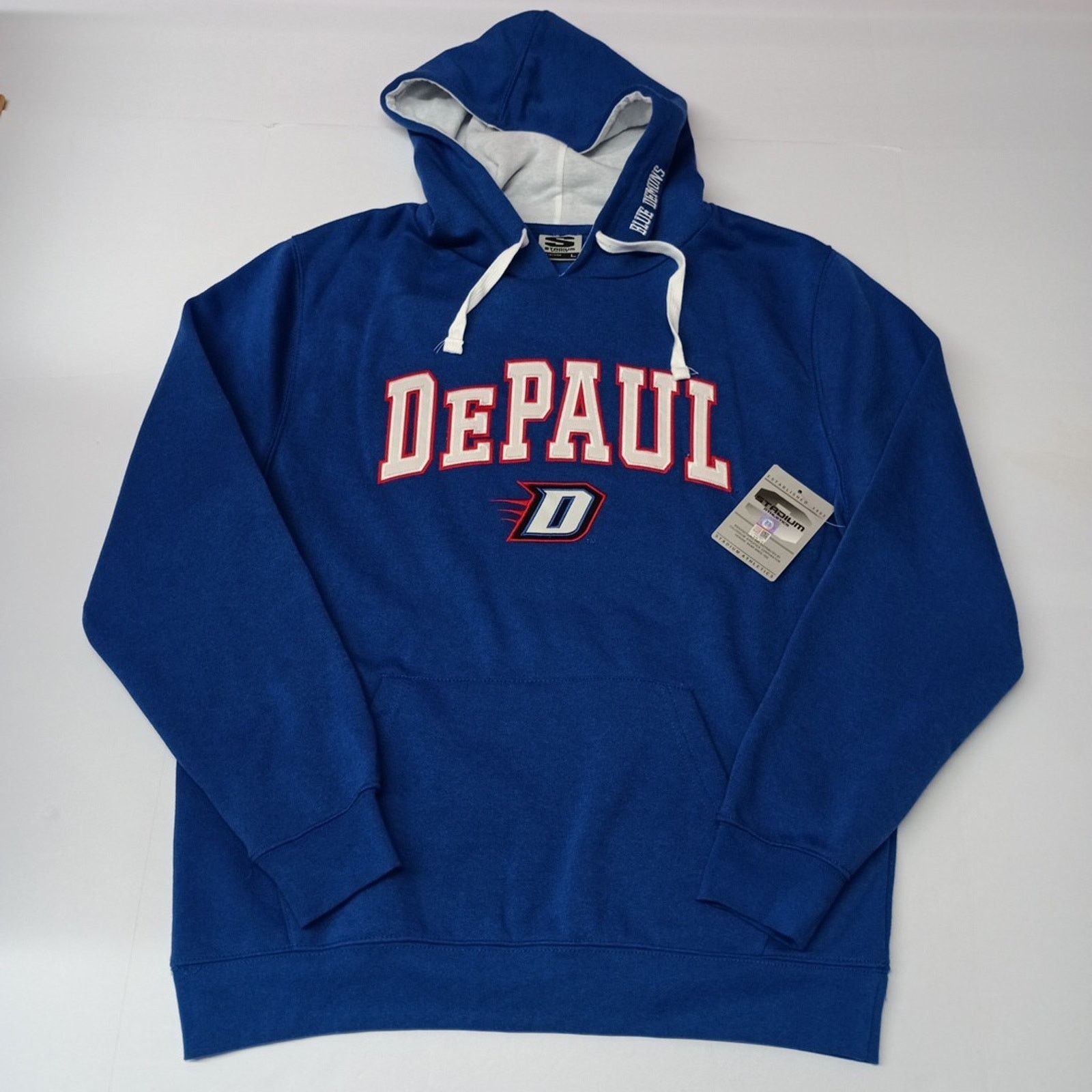 Other DePaul Blue Demons Hoodie Men’s Size L Large Blue NCAA Size US L / EU 52-54 / 3 - 1 Thumbnail