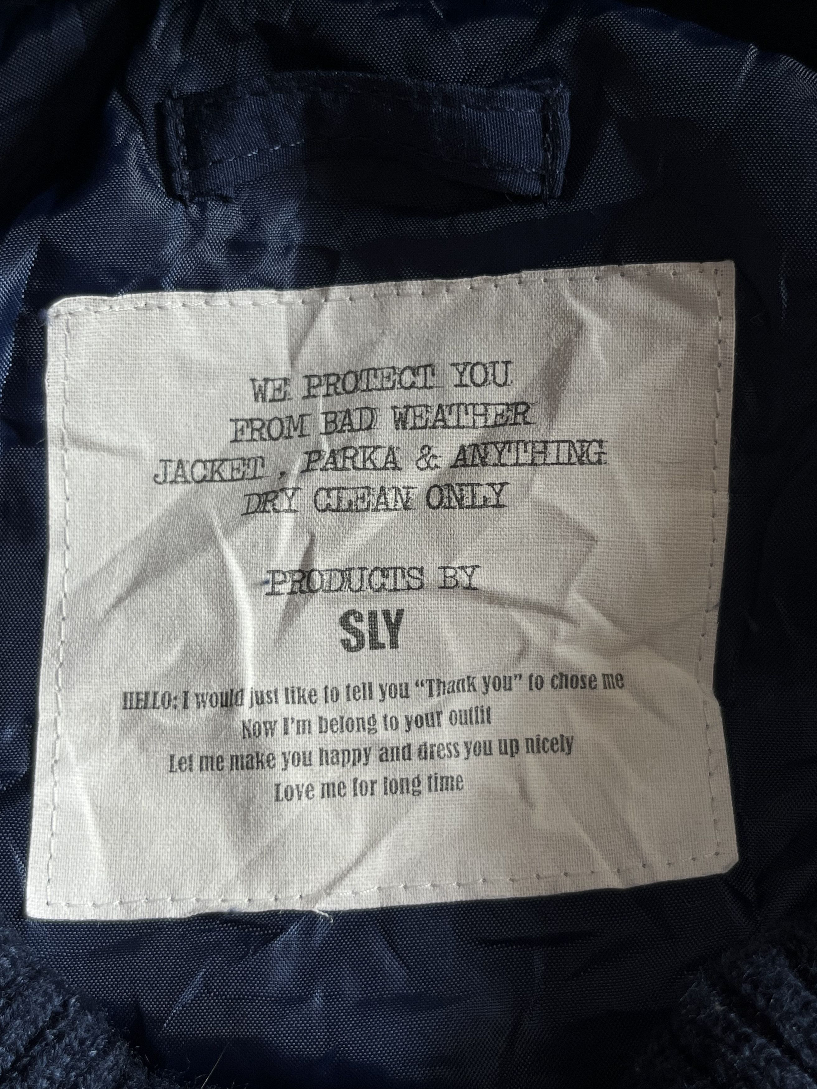 Le Grande Bleu (L.G.B.) SLY Japanese Brand Fur Raccoon Jacket Thumb Hole Design Size US S / EU 44-46 / 1 - 14 Thumbnail