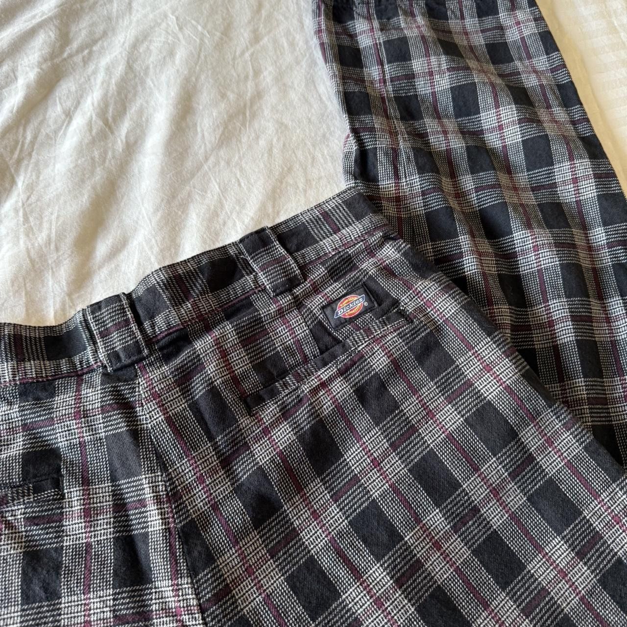 Dickies Vintage Plaid Dickies Skater Pant Size US 33 - 2 Thumbnail
