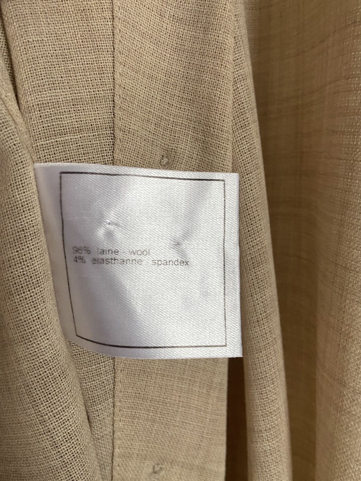 Chanel CHANEL Wool Gauze Blouse, A/W 1999 Size L / US 10 / IT 46 - 6 Thumbnail