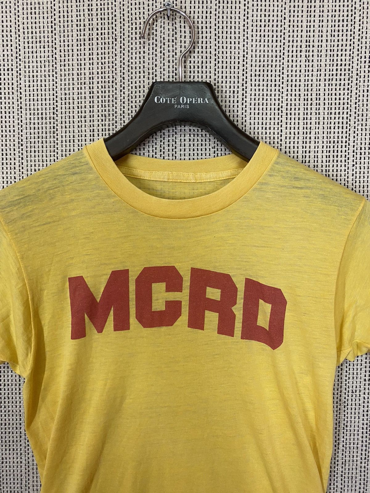 Vintage Vintage paperthin 80s mcrd us marine tshirt Size US M / EU 48-50 / 2 - 5 Thumbnail