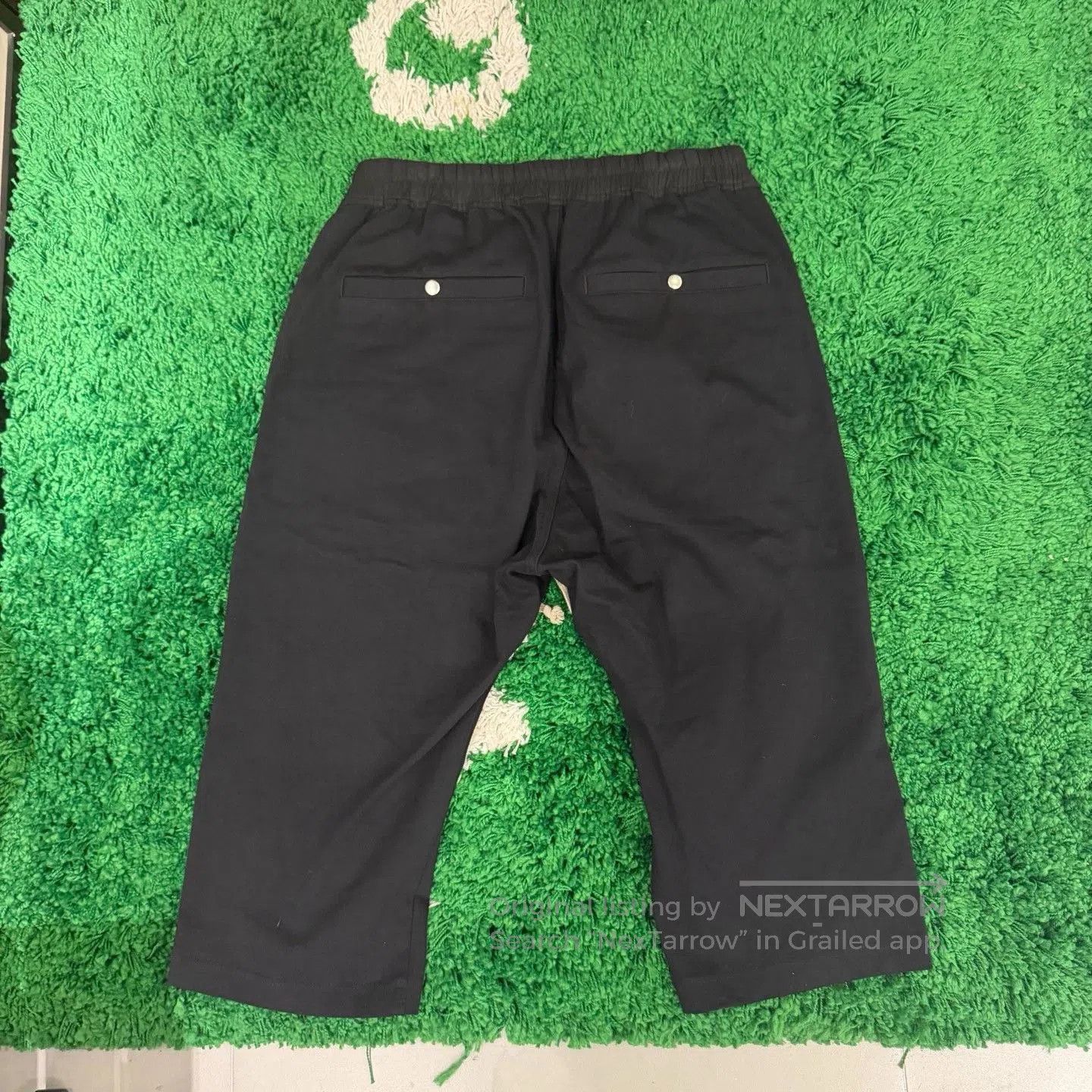 Rick Owens Rick Owens 2020 Main Line Cropped Cotton Pants. Size US 34 / EU 50 - 7 Thumbnail