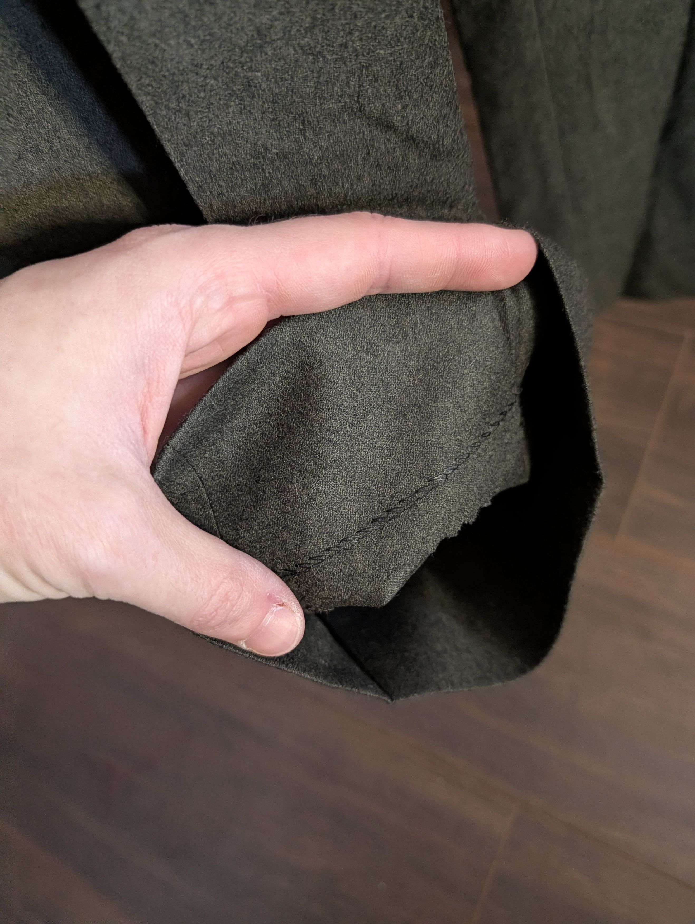 Other BALLIN green wool cashmere Comfort EZE pants 40 Size US 40 / EU 56 - 5 Thumbnail