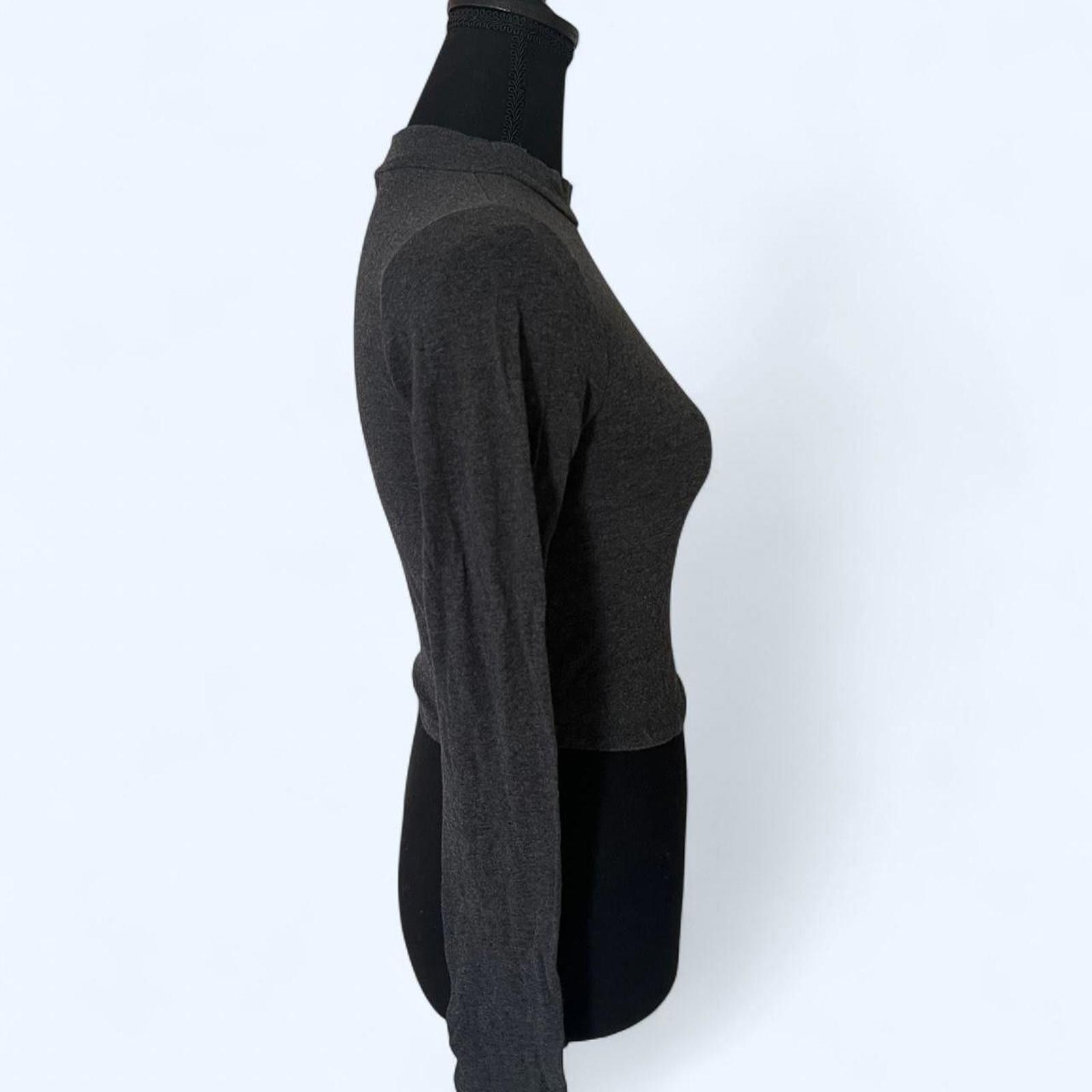 Other Two Bozzolo stretchy crop tops in grey and burgundy Size S / US 4 / IT 40 - 5 Thumbnail