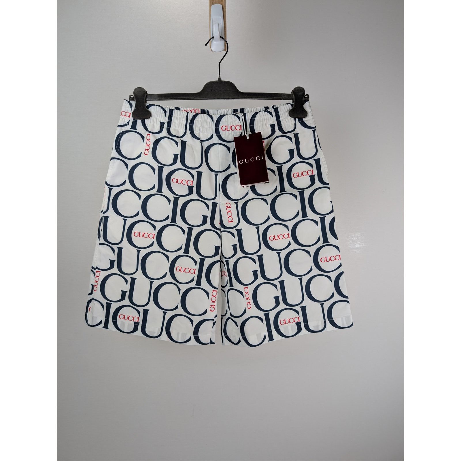 Gucci o1rshd1 GG Magazine Maxi on PL Print Short Pant Shorts White Size US 34 / EU 50 - 1 Thumbnail