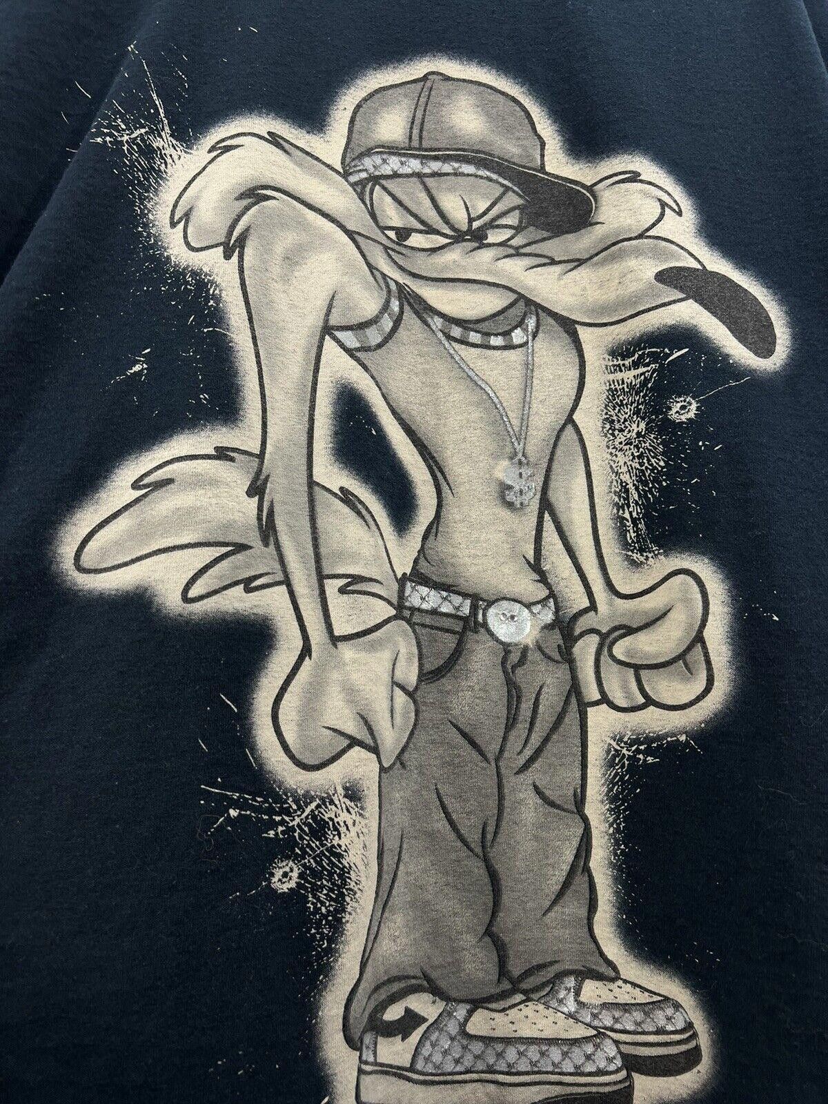 Delta VTG Wile E. Coyote Looney Tunes Hip Hop Gangsta - 2XL,#TG Size US XXL / EU 58 / 5 - 2 Thumbnail