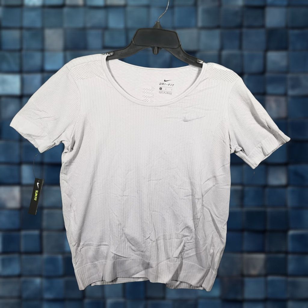 Nike Nike Women’s Dri-FIT Running T-Shirt Short Sleeve Gray Size M Size M / US 6-8 / IT 42-44 - 1 Thumbnail