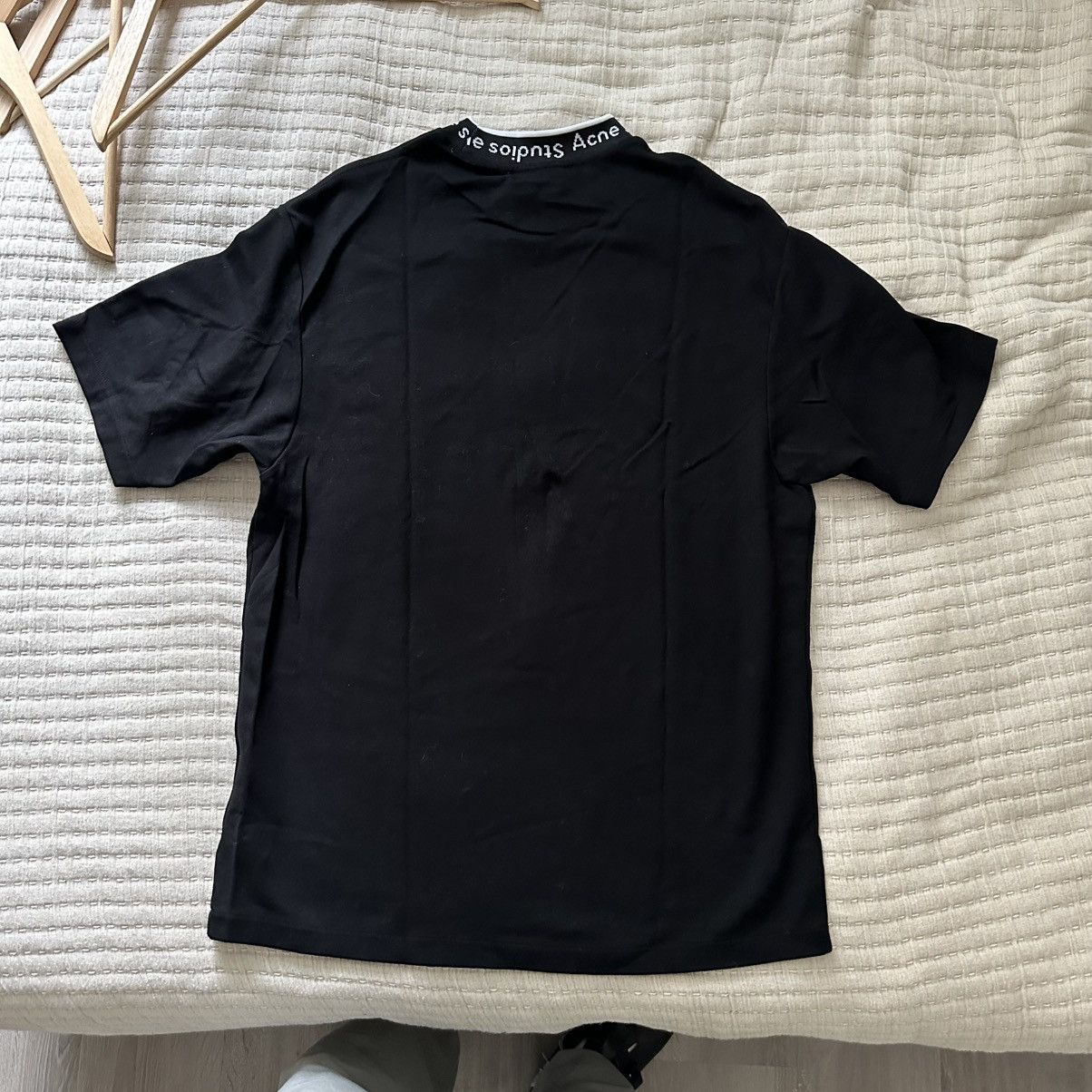 Acne Studios logo-collar T-shirt Size US XS / EU 42 / 0 - 5 Thumbnail