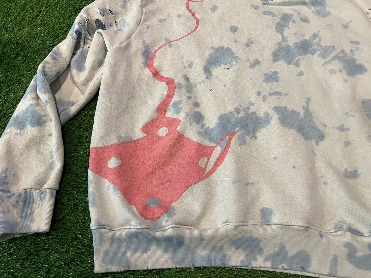 Alchemist Alchemist x Dr. Woo - Stingray Tie Dye Distressed Sweater Size US M / EU 48-50 / 2 - 3 Thumbnail