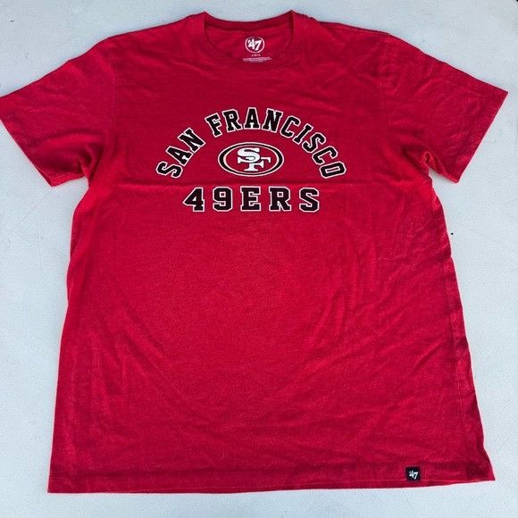 47 NEW 47’ BRAND SAN FRANCISCO 49ers NFL RED T-SHIRT SZ LARGE L Size US L / EU 52-54 / 3 - 1 Thumbnail