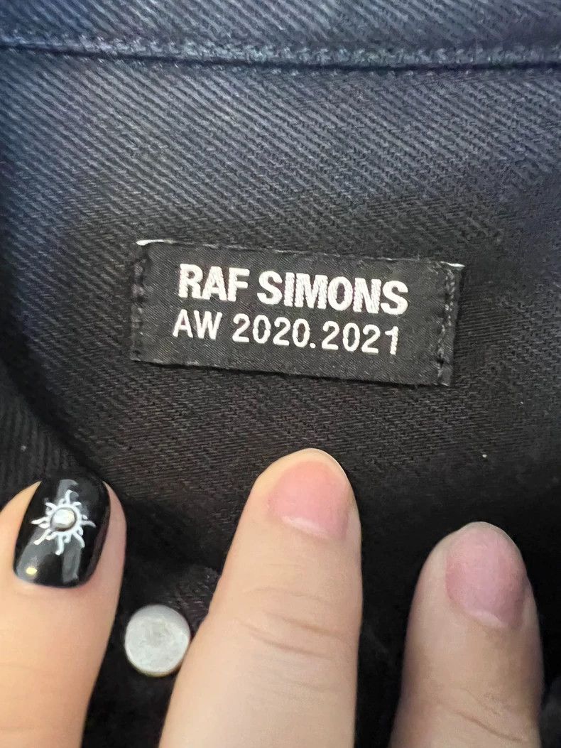 Raf Simons Raf simons Leather-branded jacket with chain Size US L / EU 52-54 / 3 - 3 Thumbnail