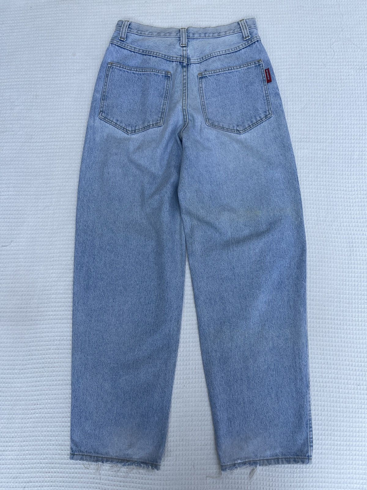 Vans Last Drop🔥Rare🔥Vintage 90s Vans USA Baggy Fit Jeans Size US 29 - 1 Thumbnail