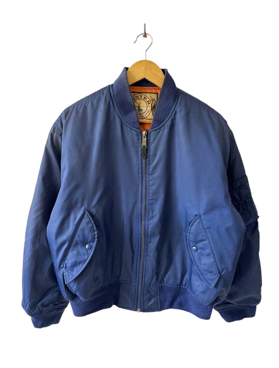 Japanese Brand Kister Bomber Jacket Size US L / EU 52-54 / 3 - 1 Thumbnail