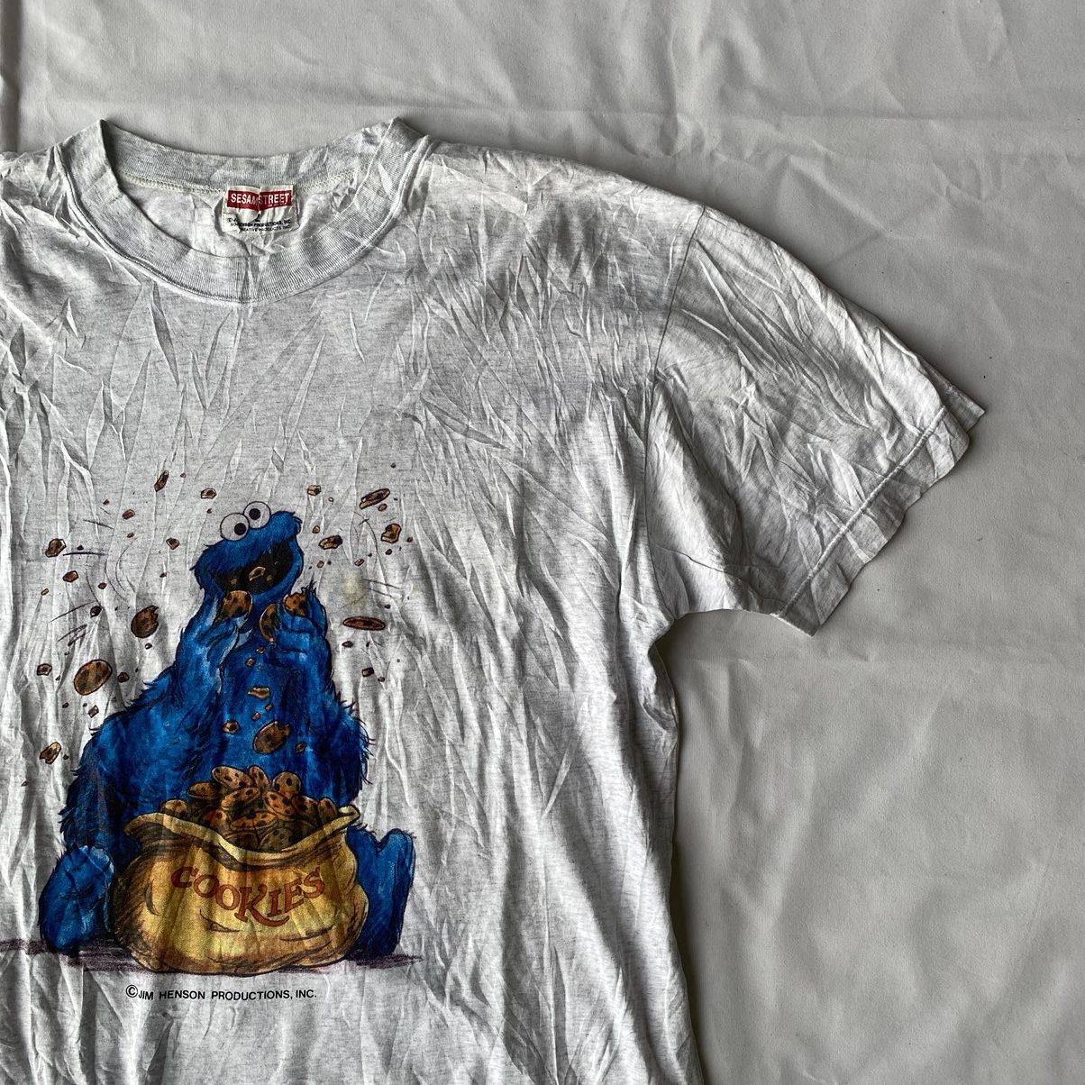 Cartoon Network × Vintage Vintage Sesame Street Cookie Monster Tees Size US L / EU 52-54 / 3 - 3 Thumbnail