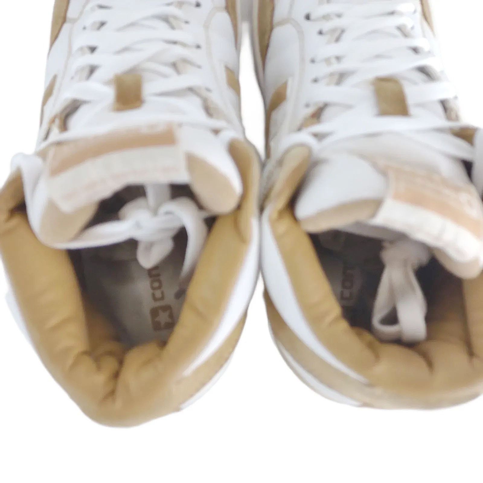 Converse Vtg Converse Weapon Men's 8.5 Leather High Top Sneakers Tan Size US 8.5 / EU 41-42 - 10 Thumbnail