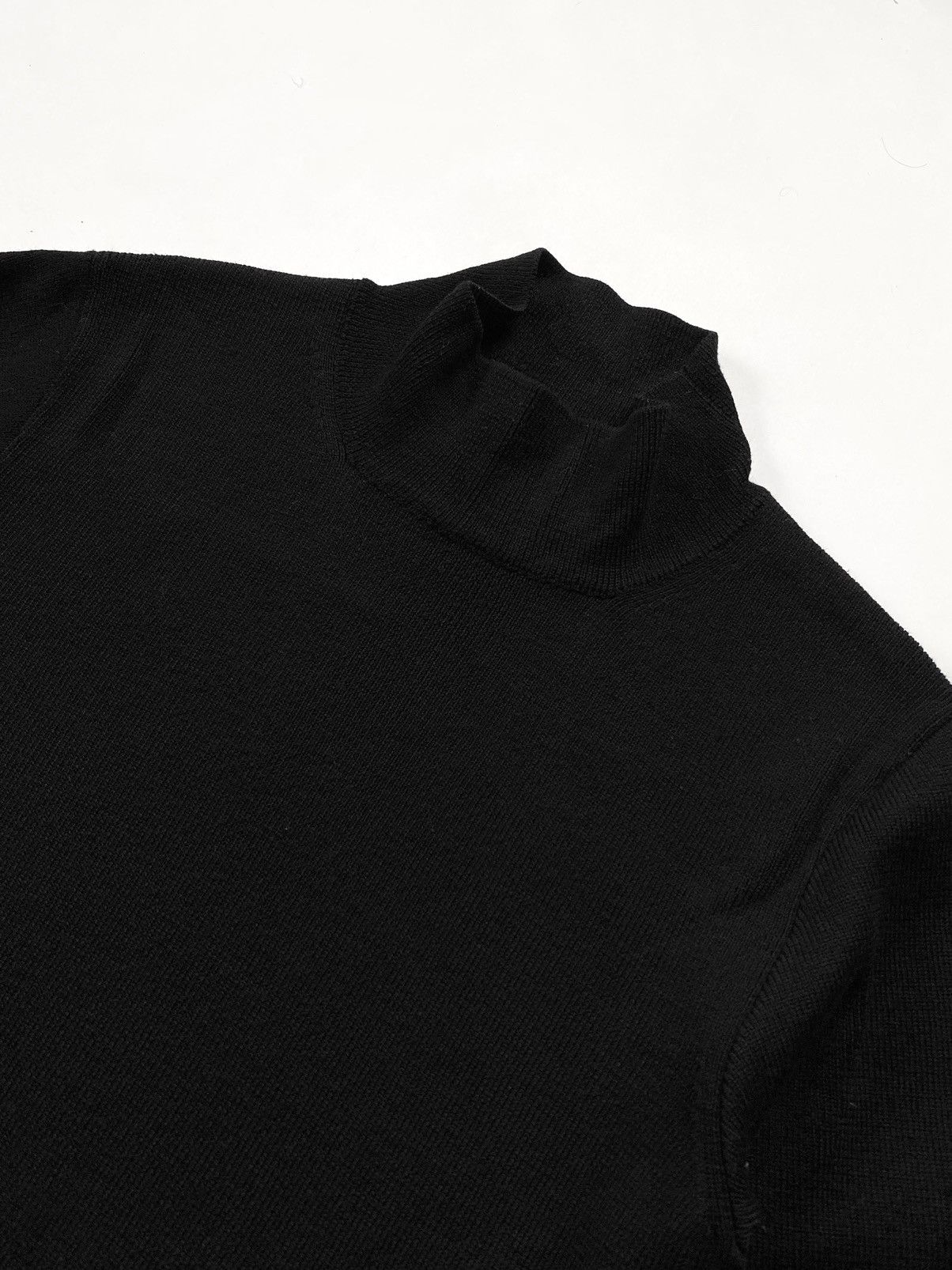 1017 ALYX 9SM × Alyx 🔥A/W19 1017 Alyx 9SM Black Outside Seam Merino Wool Sweater Size US XL / EU 56 / 4 - 5 Thumbnail