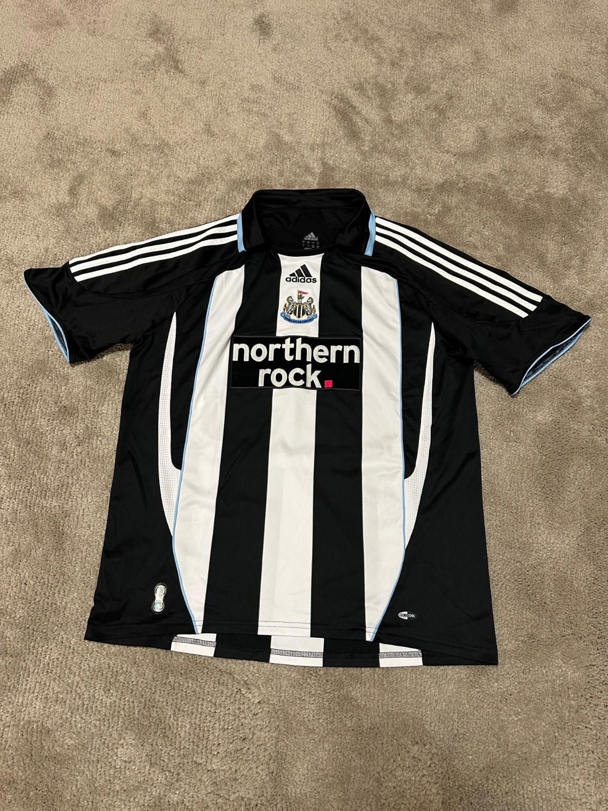 Adidas Milner #16 Newcastle United 2007/09 Soccer Jersey Football Size US L / EU 52-54 / 3 - 1 Thumbnail