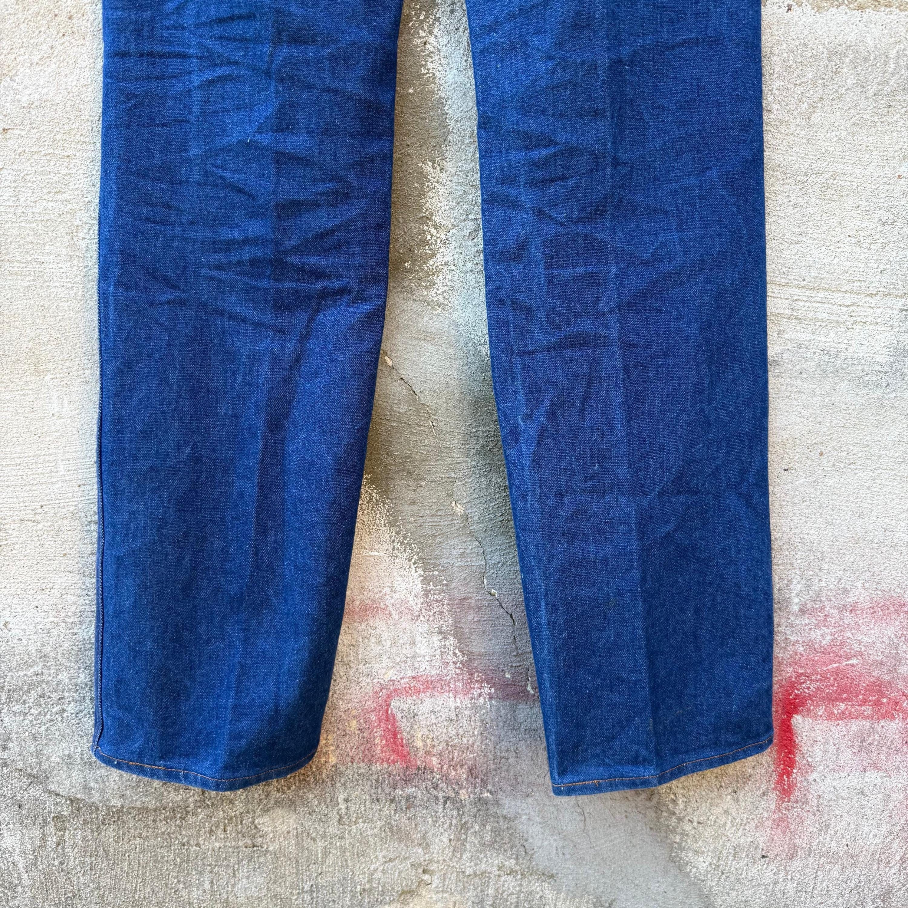 Vintage × Wrangler 90's Wrangler Dark Denim Jeans Size US 28 / EU 44 - 5 Thumbnail