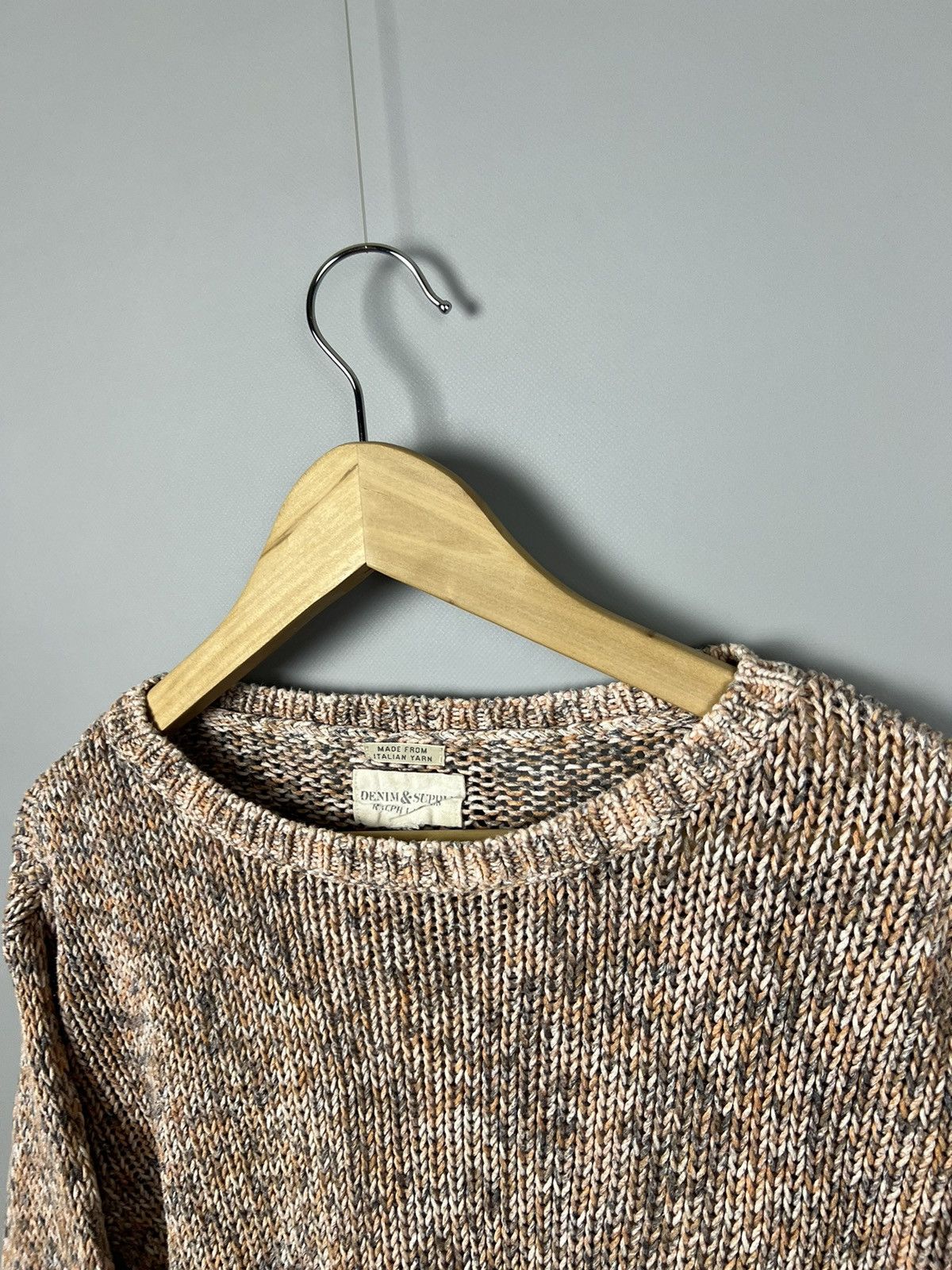 Denim & Supply Ralph Lauren S-M Denim Supply Ralph Lauren cropped sweater Italian yarn Size M / US 6-8 / IT 42-44 - 4 Thumbnail