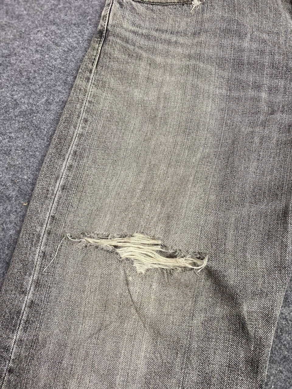 Levi's vintage levis 503 distressed short denim nice design Size US 35 - 9 Thumbnail