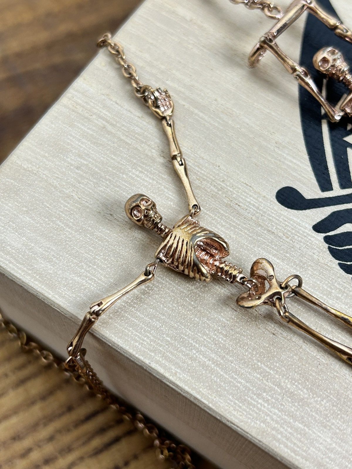 Vivienne Westwood Vintage Vivienne Westwood Skeleton Bundle Necklace Bracelet Size ONE SIZE - 3 Thumbnail