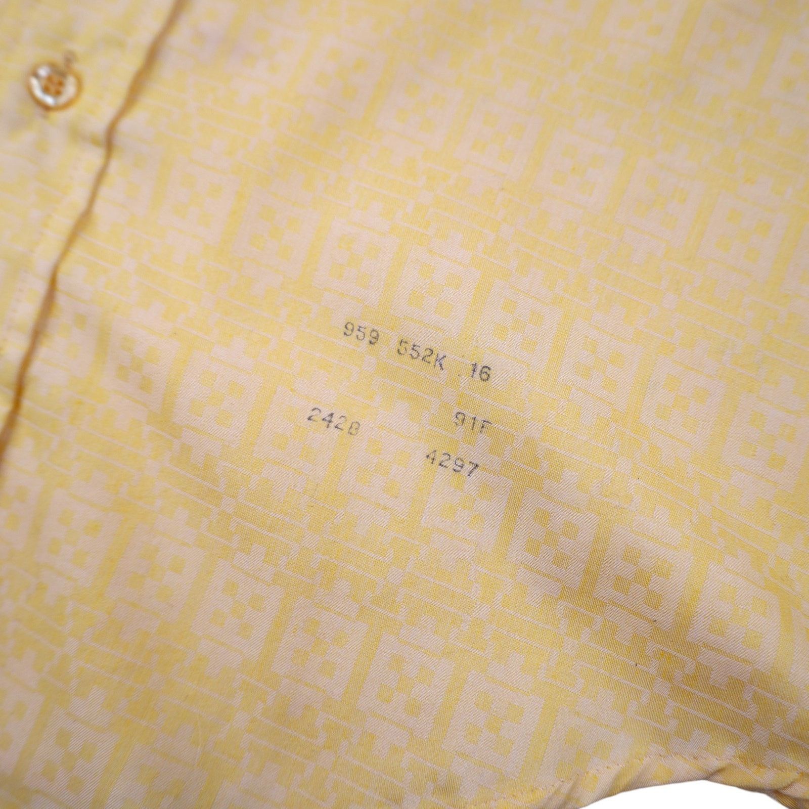 JCPenney × Towncraft × Vintage VTG 70s Pennys Towncraft Polyester Design Button Up Shirt Size US L / EU 52-54 / 3 - 4 Thumbnail