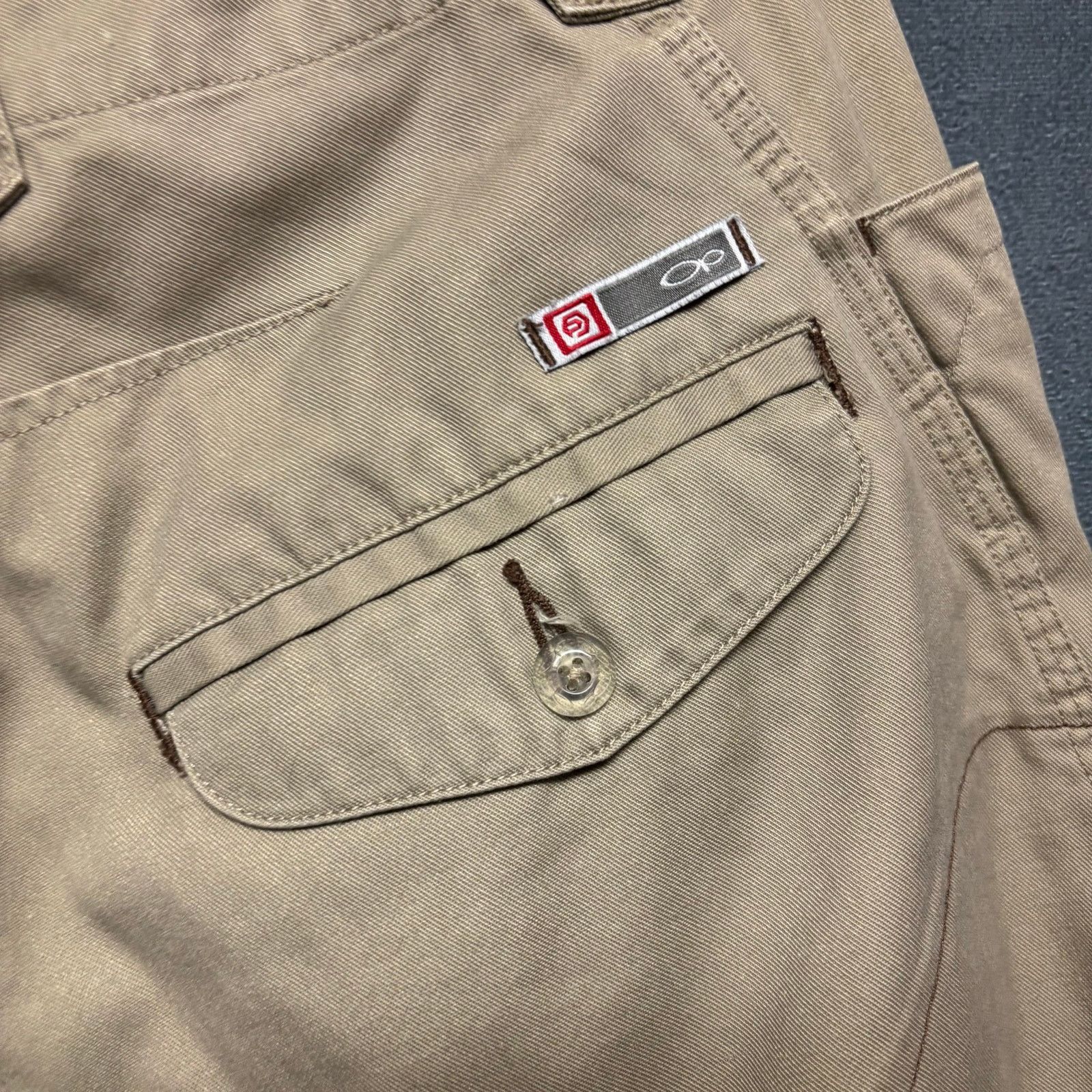 Ocean Pacific OP Ocean Pacific Pants Multi Pocketed Chinos Skater Zipper Size US 30 / EU 46 - 13 Thumbnail