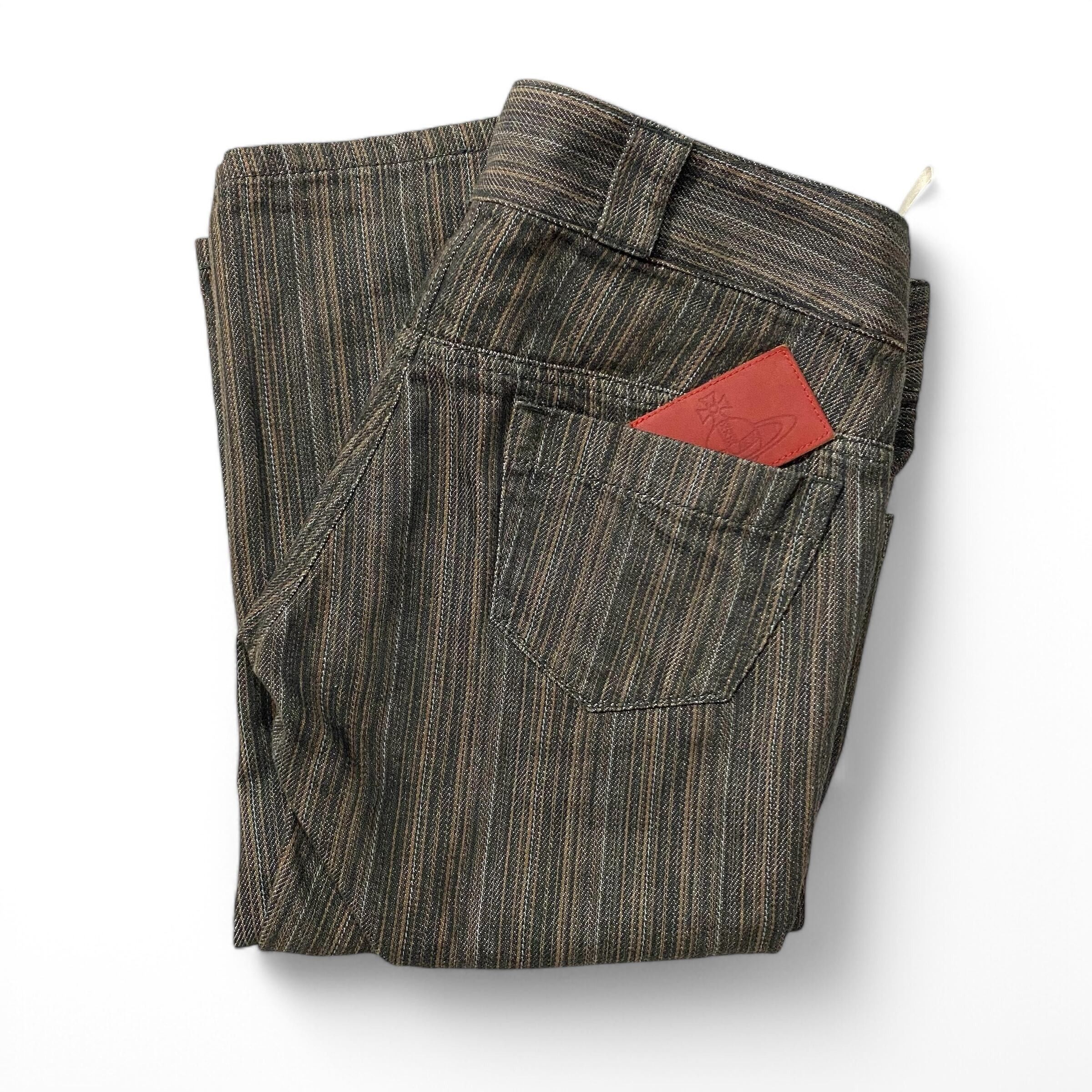 Vivienne Westwood Vivienne Westwood Red Label Stripe Denim Pants Size 30" / US 8 / IT 44 - 3 Thumbnail