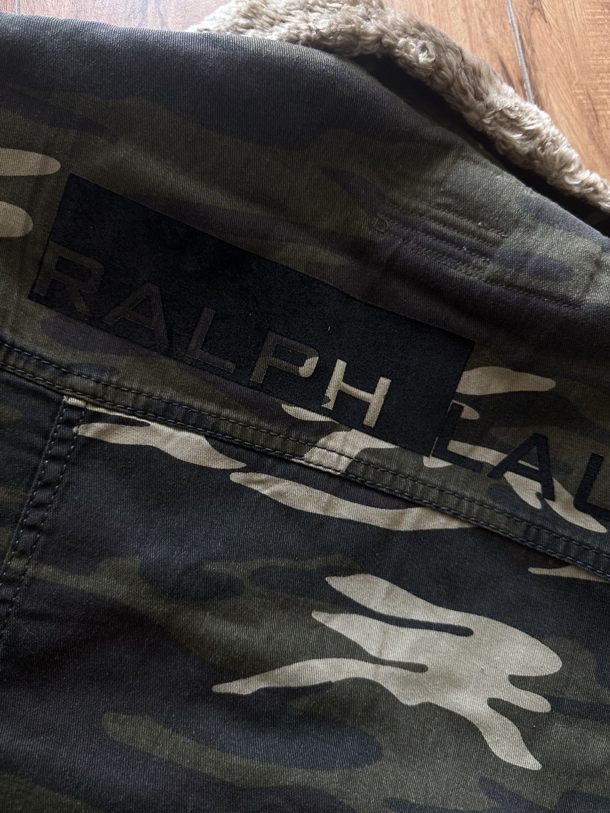 Polo Ralph Lauren PRL-16 Ralph Lauren Denim + Supply Camo Bomber Fur Jacket Size US M / EU 48-50 / 2 - 15 Thumbnail