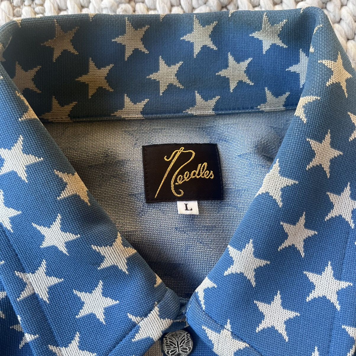 Needles Needles SS23 ‘penny jean’ blue button up light jacket Size US L / EU 52-54 / 3 - 3 Thumbnail