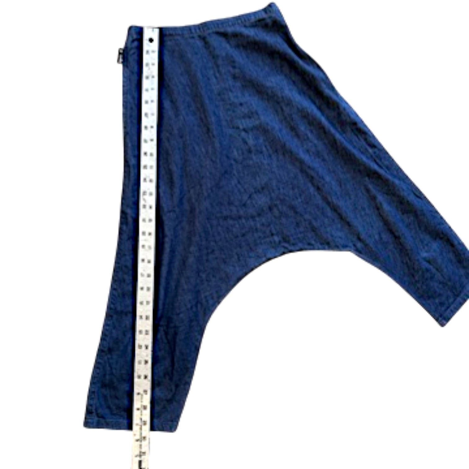 agnes b. Agnes B. Paris Denim Drop Crotch Jorts Size 38 Size 27" / US 4 / IT 40 - 6 Thumbnail