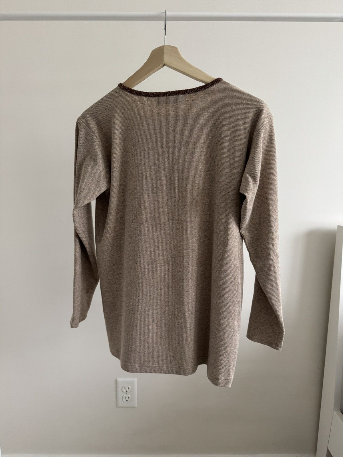 Penultimate SS25 Crystal Thermal Henley Size US M / EU 48-50 / 2 - 2 Thumbnail
