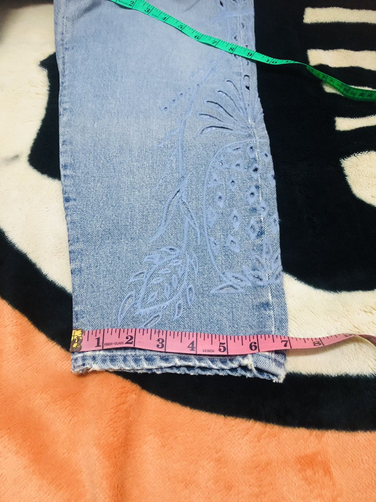 Levi's Made & Crafted Rare Levi’s made & crafted embroidery jeans Size 30" / US 8 / IT 44 - 11 Thumbnail