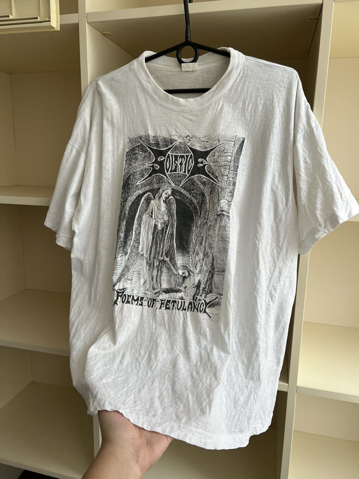 Band Tees Vintage 90s Solstice Band Tee Metal Poems Of Petulancy Size US XXL / EU 58 / 5 - 9 Thumbnail