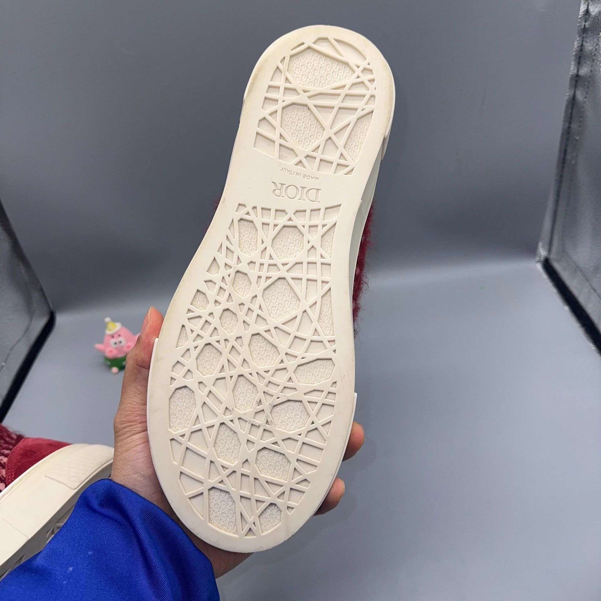 Dior DIOR B33 Red Trainer 42 Size US 9 / EU 42 - 8 Thumbnail