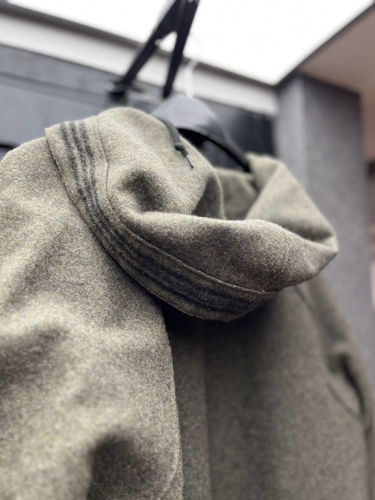 Stone Island 90s stone island vintage wool jacket green badge rare Size US XL / EU 56 / 4 - 10 Thumbnail