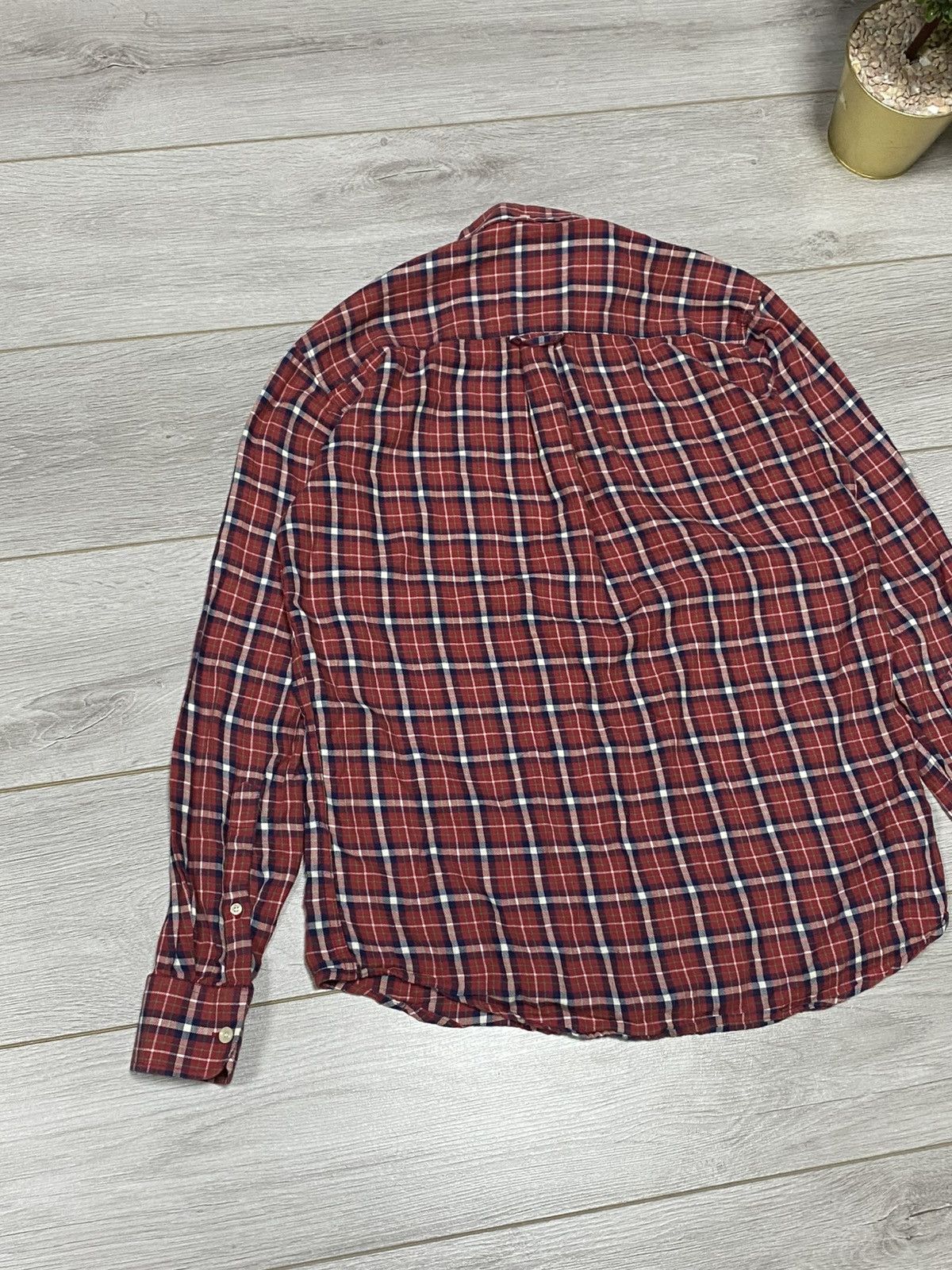 Our Legacy Our Legacy vintage flannel overshot shirt buttons Size US S / EU 44-46 / 1 - 8 Thumbnail