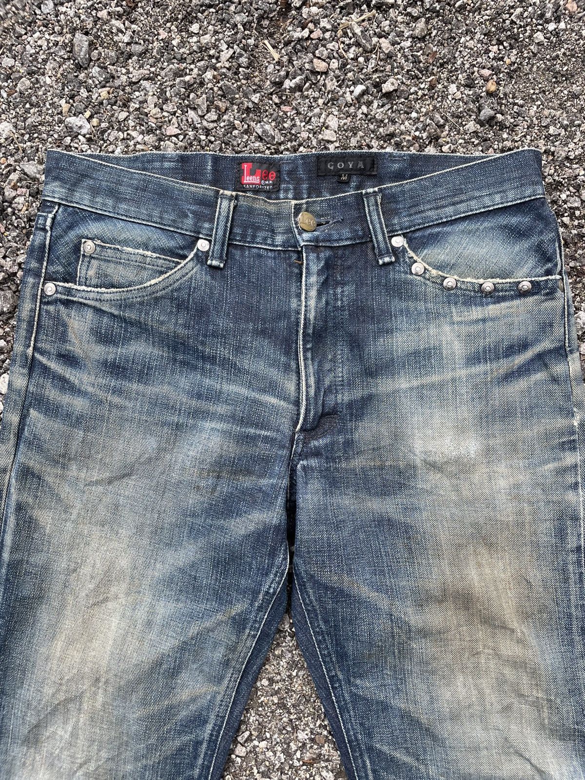 Lee 🔥Accept Binding Offer🔥 Disstressed Lee Denim jeans Vintage Size US 29 - 7 Thumbnail