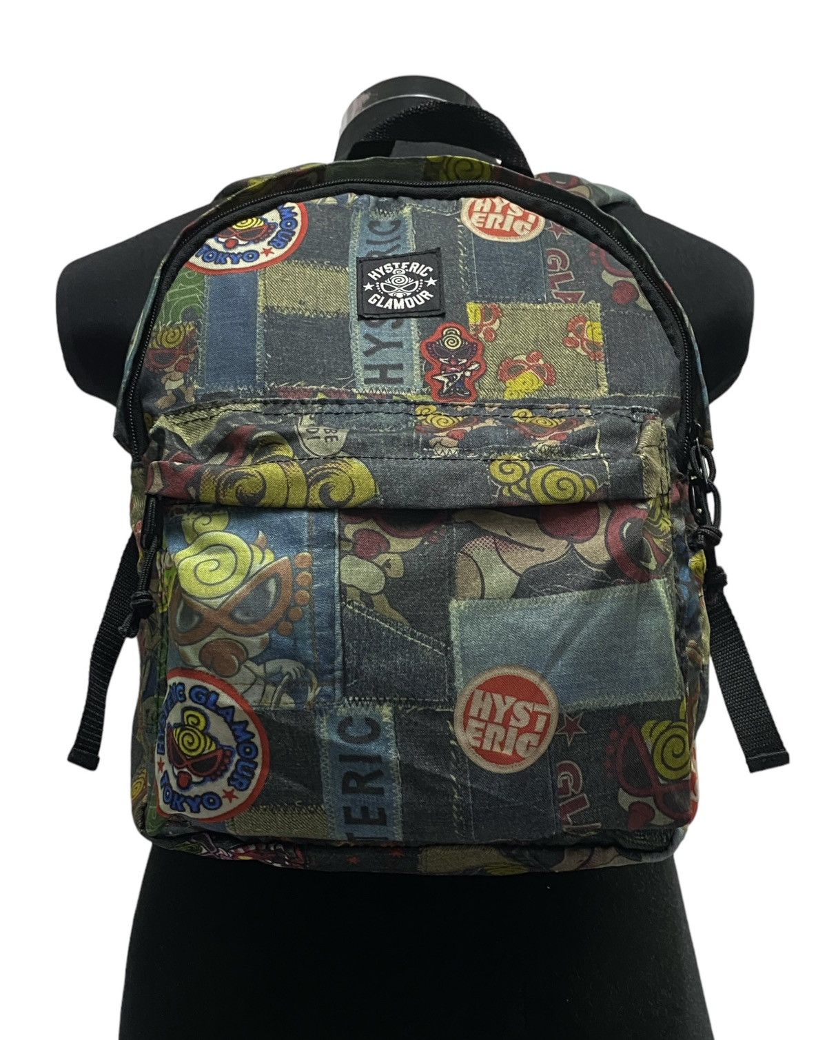 Hysteric Glamour Rare‼️Hysteric Glamour Full Print Multicolor Backpack Size ONE SIZE - 6 Thumbnail
