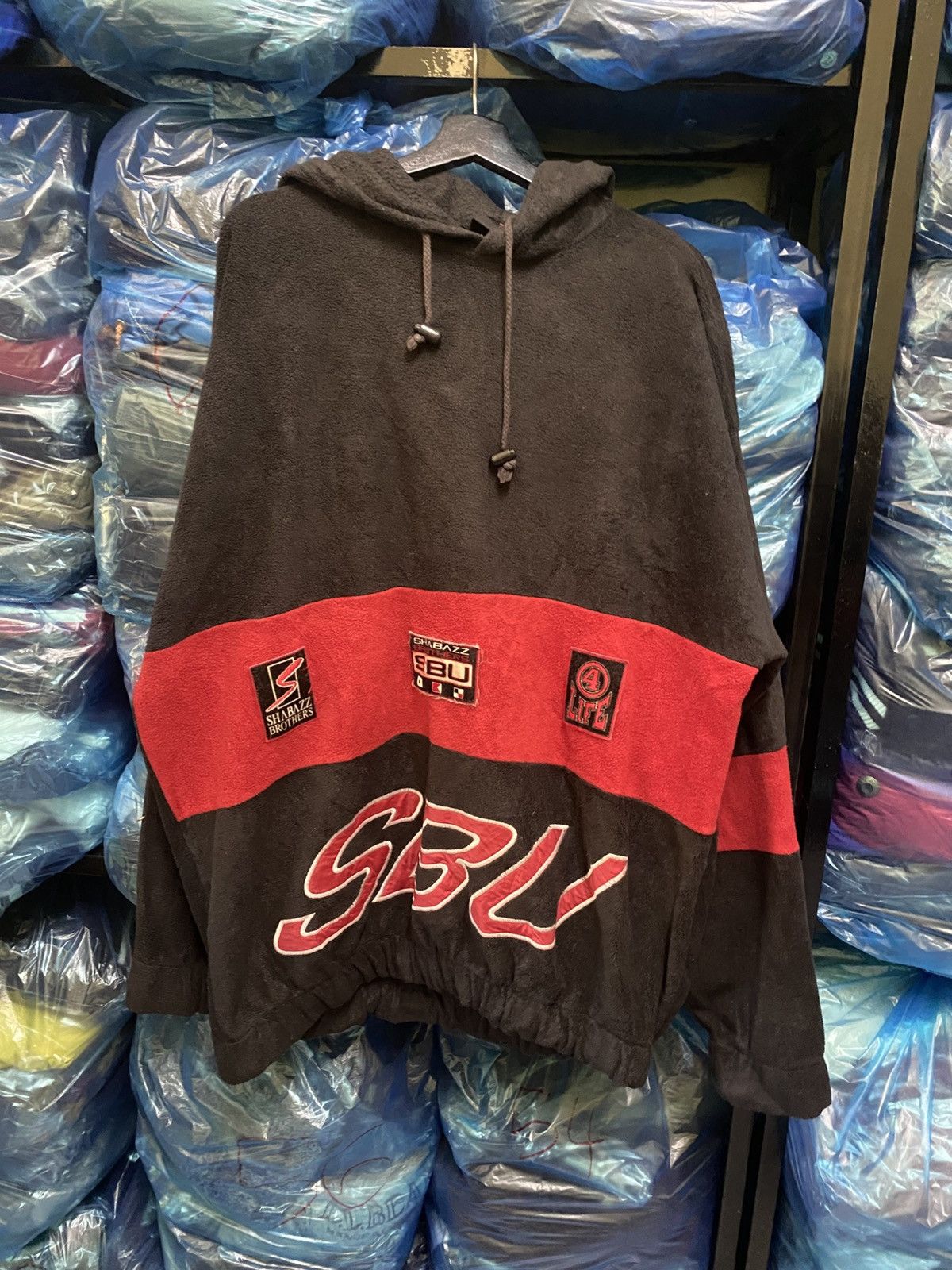 Other VINTAGE SHABAZZ PULLOVER HOODIE Size US XL / EU 56 / 4 - 1 Thumbnail