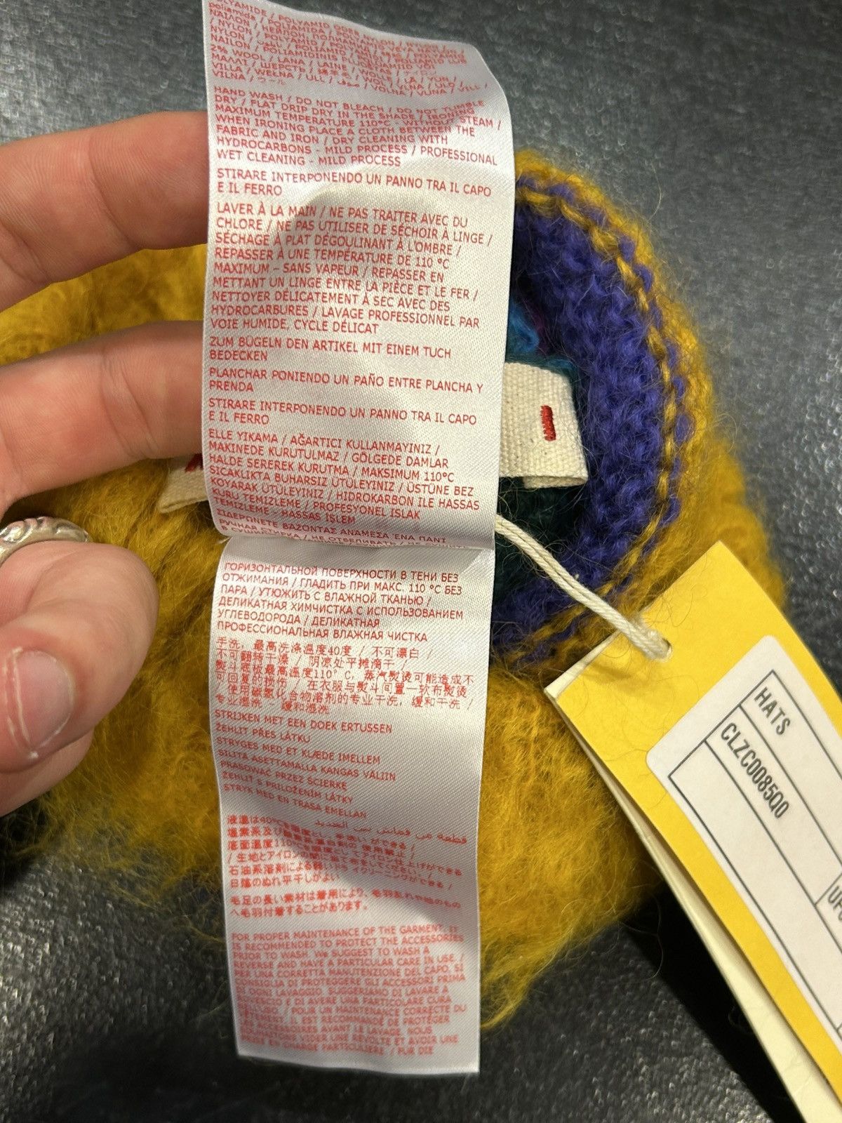 Marni Marni Mohair Multi Hat Size ONE SIZE - 4 Thumbnail